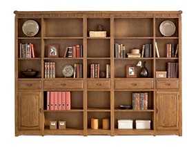 Solid Wood Classic Bookcase 02