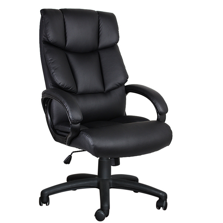 【野火】皮艺老板电脑椅 真牛皮办公大班椅 家用人体工学椅子9004