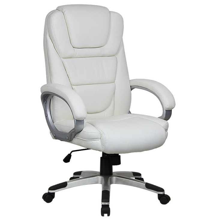 【野火】电脑椅 家用椅子时尚皮艺办公椅 老板椅大班凳转椅9100