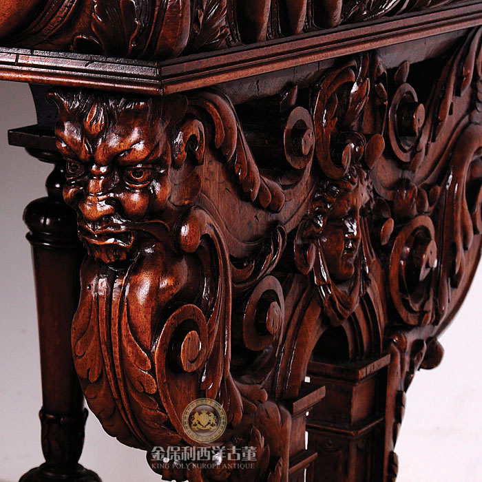 European antique table