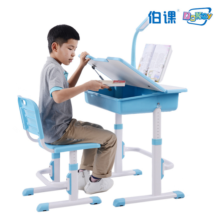 伯课bokey-A70儿童学习桌学生书桌升降写字台小学生课桌椅折叠