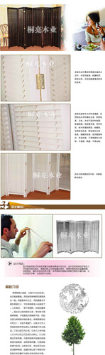 辦公室移動(dòng)屏風(fēng)隔斷客廳時(shí)尚現(xiàn)代折疊中式簡(jiǎn)易隔斷進(jìn)門玄關(guān)隔斷