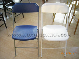 Space Saving Outdoor Furniture Folding Plastic Chair