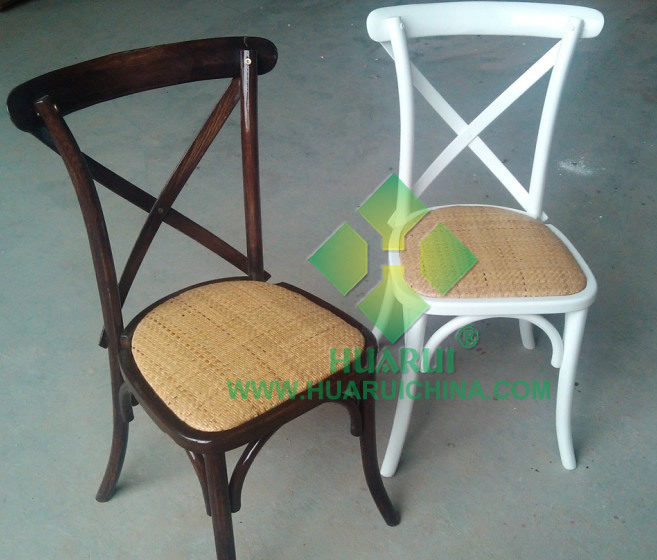 Outdoor Rent Cross Back Wedding Chair