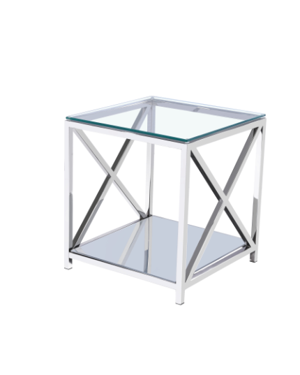 X series end table - white茶几