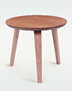 QM-E-220B-1 Wood Round Coffee Table