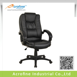 Acrofine all black ergonomic office chair AOC2401