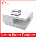 popular MDF high gloss unique design used coffee tables for sale几
