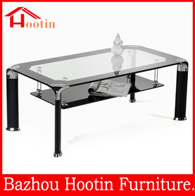 2015 hot sale new design luxury glass coffee table几