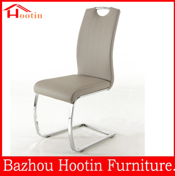 simple style comfortable modern high back leather dining chairs椅