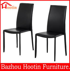 fashion high quality modern h shape cheap italian leather dining chair椅