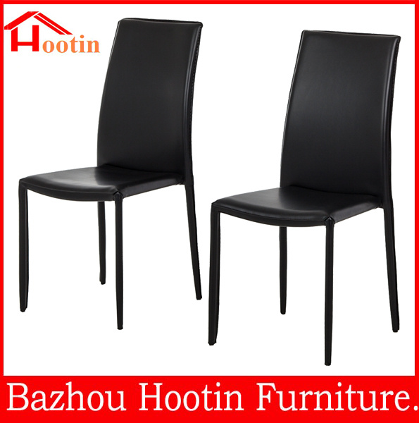 fashion high quality modern h shape cheap italian leather dining chair