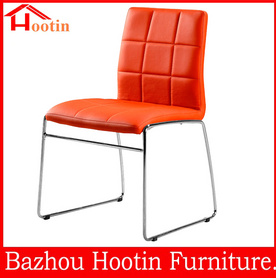 hot sale simple comfortable chrome modern classic leather chairs椅