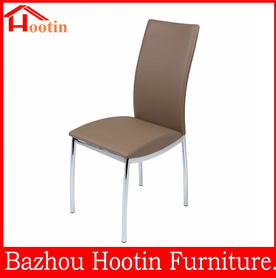 wholesale cheap new style leather modern stainless steel dining chair 椅