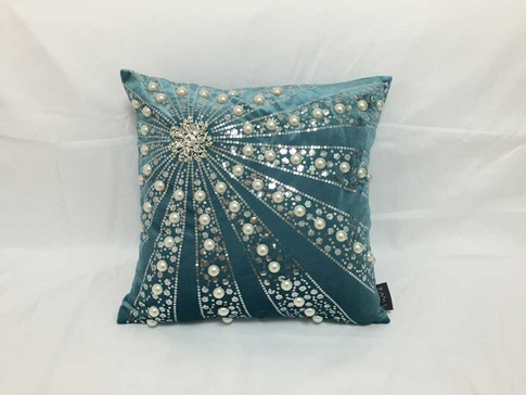 Light blue pillow