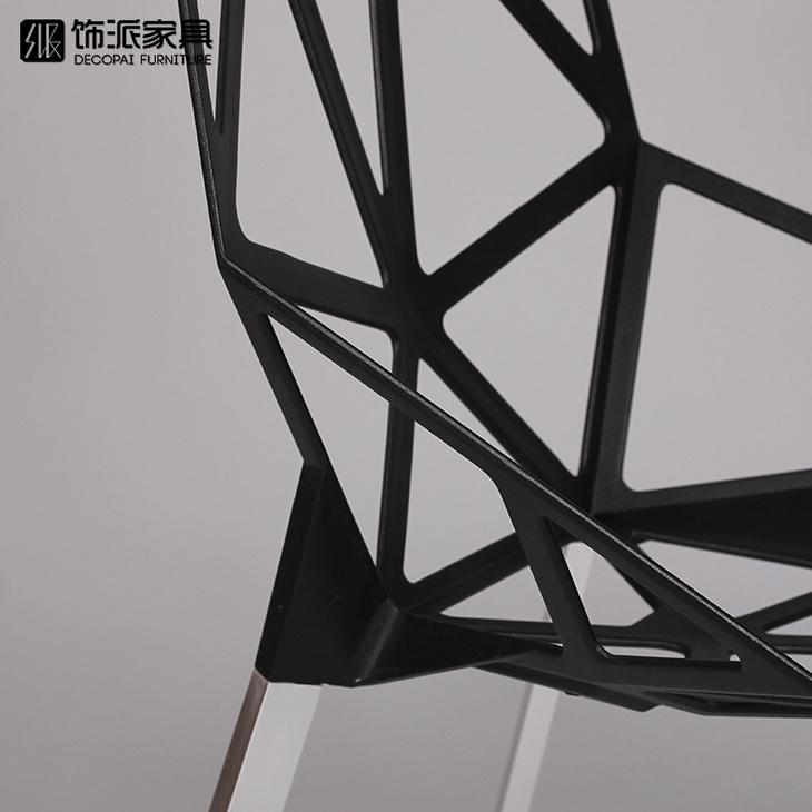 铝合金餐椅变形金刚餐椅蜘蛛网餐椅