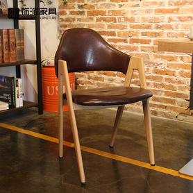 饰派家具金属铁艺椅人字椅高档扶手餐椅餐厅餐椅设计师椅