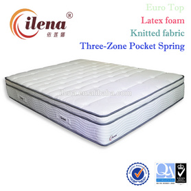 IL5-NO4_3 zoned euro top pocket spring mattress
