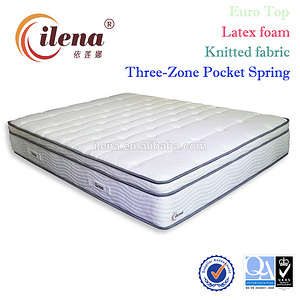 IL5-NO4_3 zoned euro top pocket spring mattress