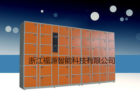 Combined 48-door barcode locker