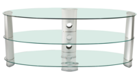 Black glass corner tv consoles and stands for flat screens