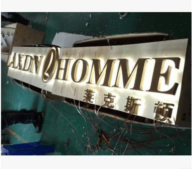 不锈钢发光字