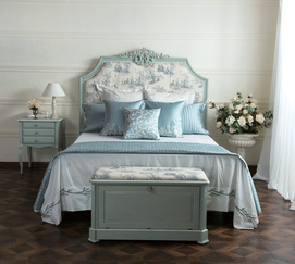 French Country Style Double Bed