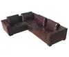 Modern Luxury Leather L-shaped Sofa