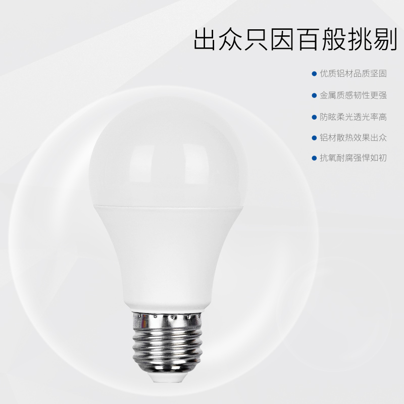 LED球泡灯-塑包铝