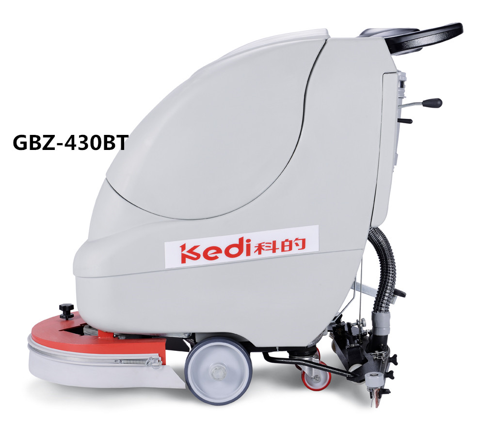 科的/kediGBZ-430BT電動(dòng)洗地機(jī)，采用驅(qū)動(dòng)行走電機(jī)，操作省力