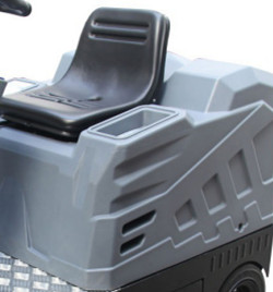科的/kedi小型驾驶式扫地车GBZ-V1，滚筒式尘箱设计