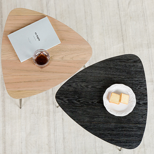 Triangle Iron Tea Table