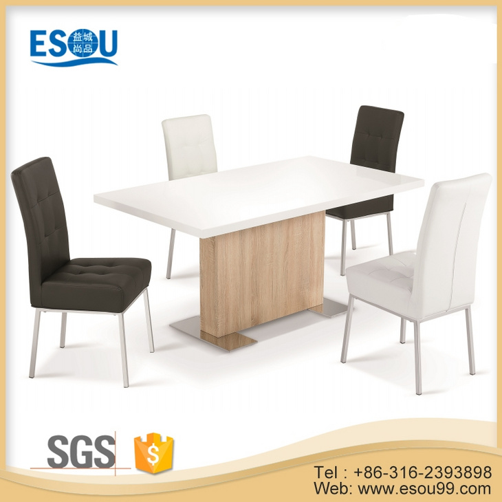 High Gloss MDF Wooden Dining Table