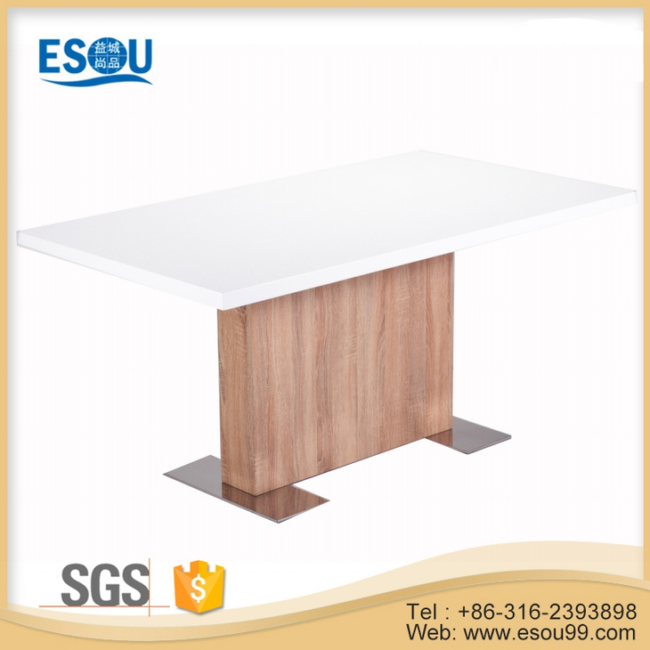 High Gloss MDF Wooden Dining Table
