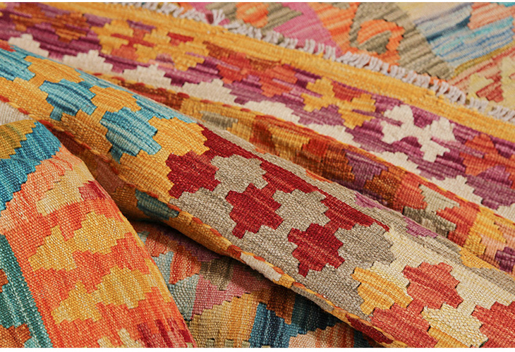 阿富汗手工羊毛KILIM地毯