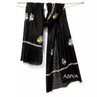 ｜Sparkling Fireworks｜Aiya Handmade Cashmere Scarf