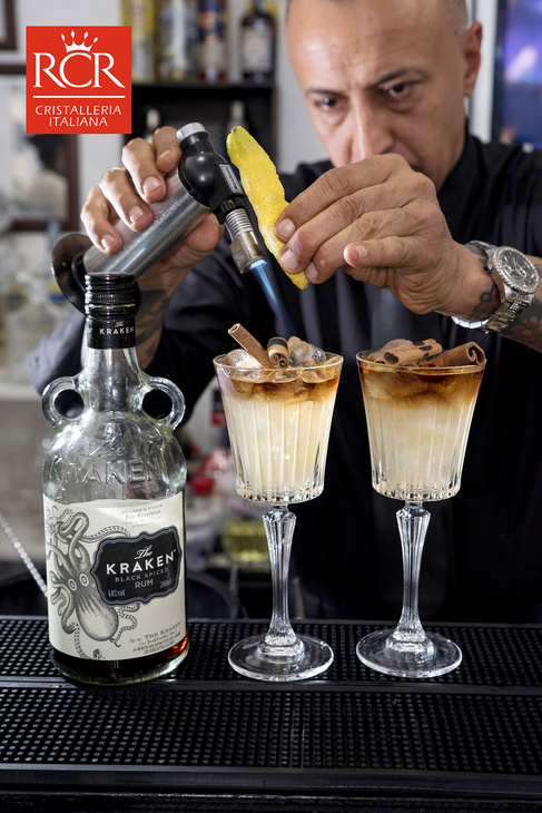 意大利RCR皇冠永恒无铅水晶高脚水杯, 红酒杯