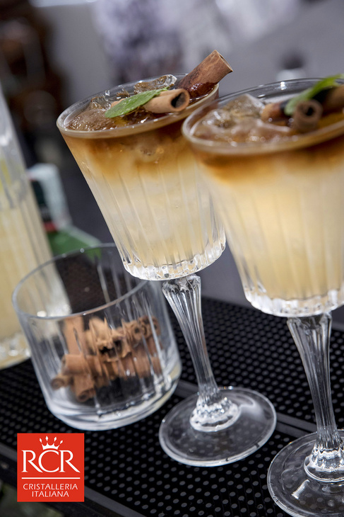 意大利RCR皇冠永恒无铅水晶高脚水杯, 红酒杯