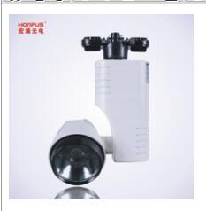 纯白简约LED轨道灯射灯 