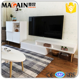 TV rack tv cabinet white电视柜