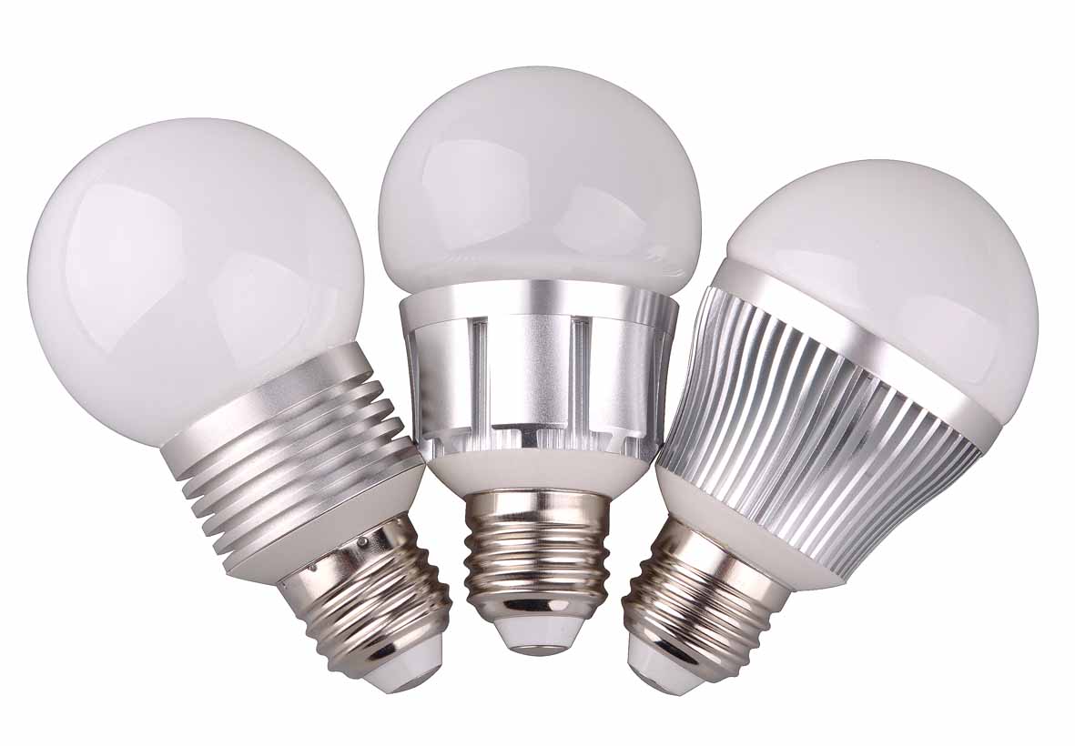 憨蛋LED灯泡球泡节能灯泡E27螺口超亮大功率仓库工厂灯白、暖白