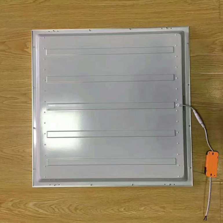 现代白色正方形室内面板灯