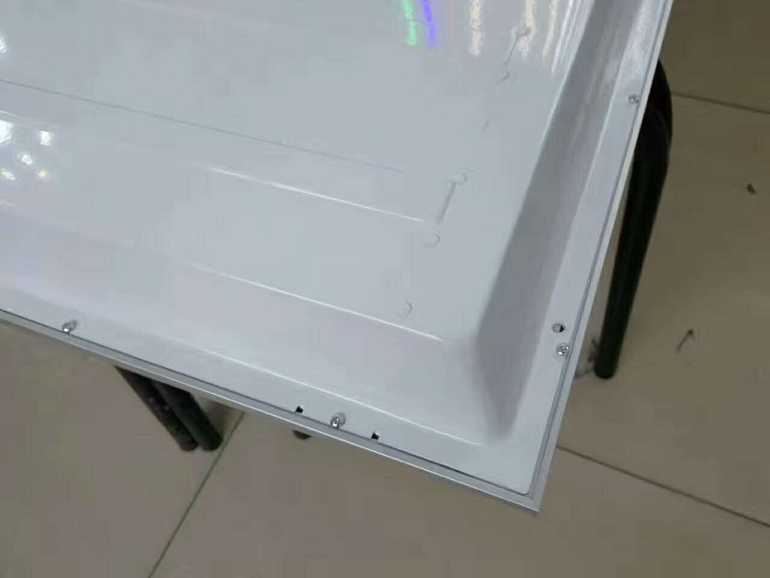 简约白色正方形室内面板灯