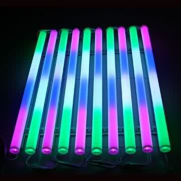 现代简约圆柱形LED户外照明数码管