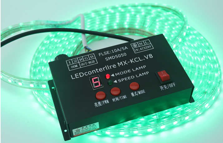 现代简约LED灯带专用KTV动感音乐控制器