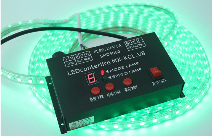 现代简约LED灯带专用KTV动感音乐控制器