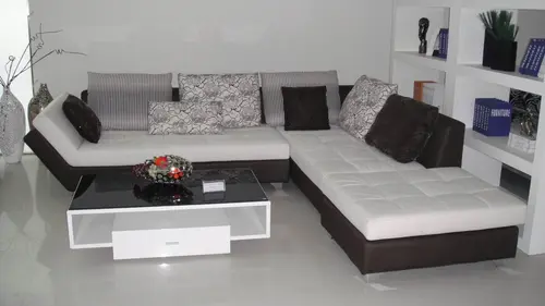 V381 Modern Design Corner Sofa L-shaped Sectional
