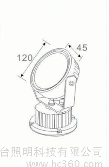 现代简约6W/9WLED投光灯