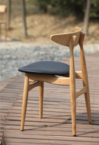 蝴蝶实木餐椅