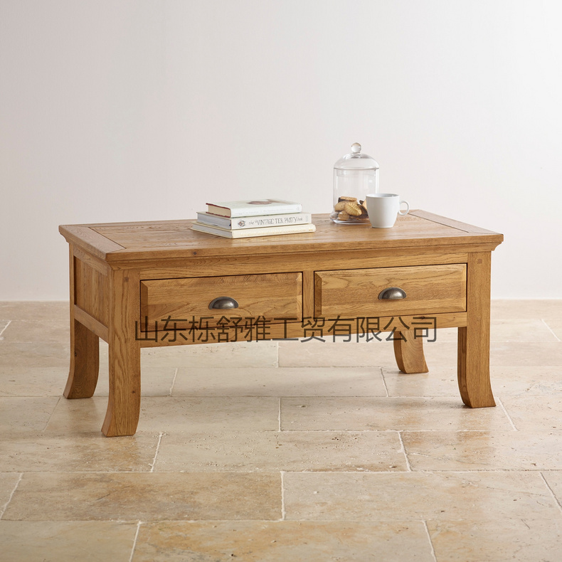 Coffee Table with 4 Drawers